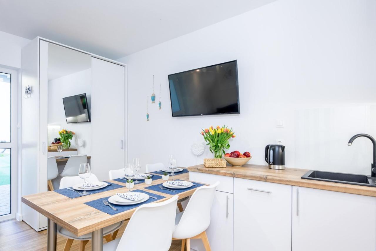 Apartament 9B Blue Marine Poddabie Basen Odkryty Brodziki Plac Zabaw Exterior foto